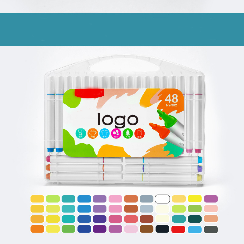 48 color marker set 1
