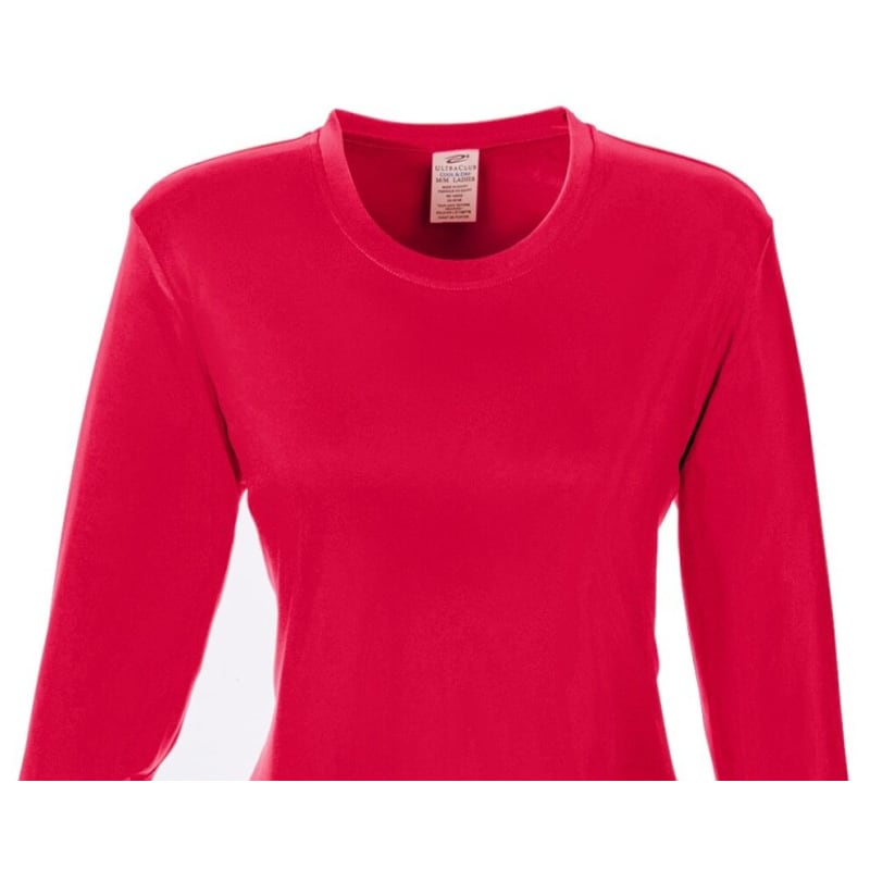 UltraClub Ladies' Cool & Dry Performance Long-Sleeve Top 17