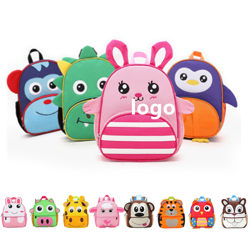 Neoprene Cartoon Toddler School Backpack 1