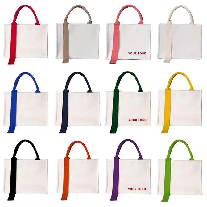 Reusable Eco-Friendly Canvas Beach Bag 1