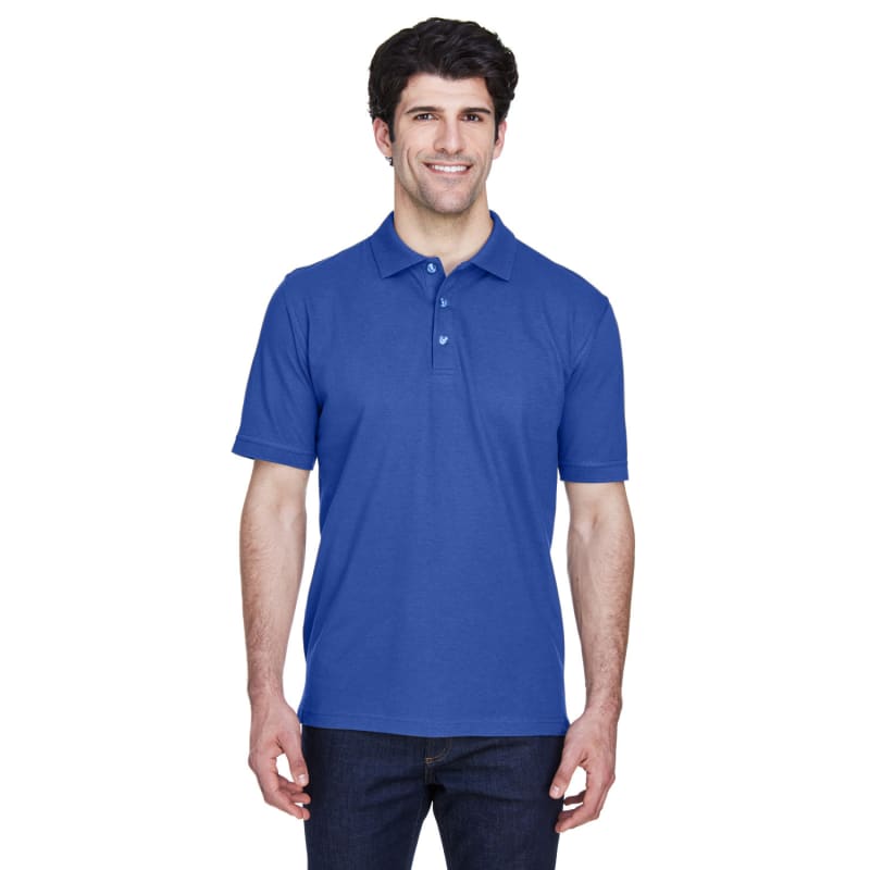 UltraClub Men's Classic Piqué Polo 19