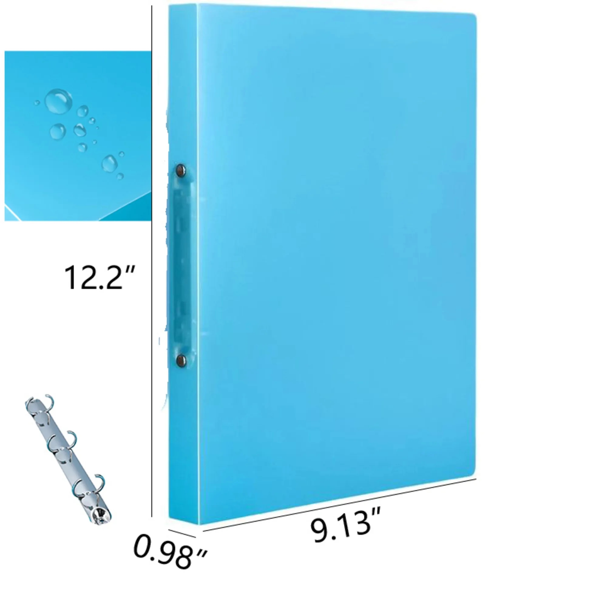 A4 Transparent Perforated Folder 6