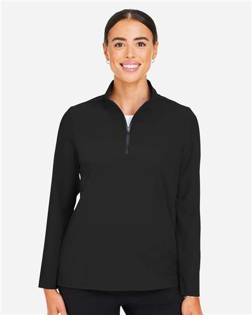 Women's CrownLux Performance® Windsor Welded Quarter-Zip Pullover - DG410W 17