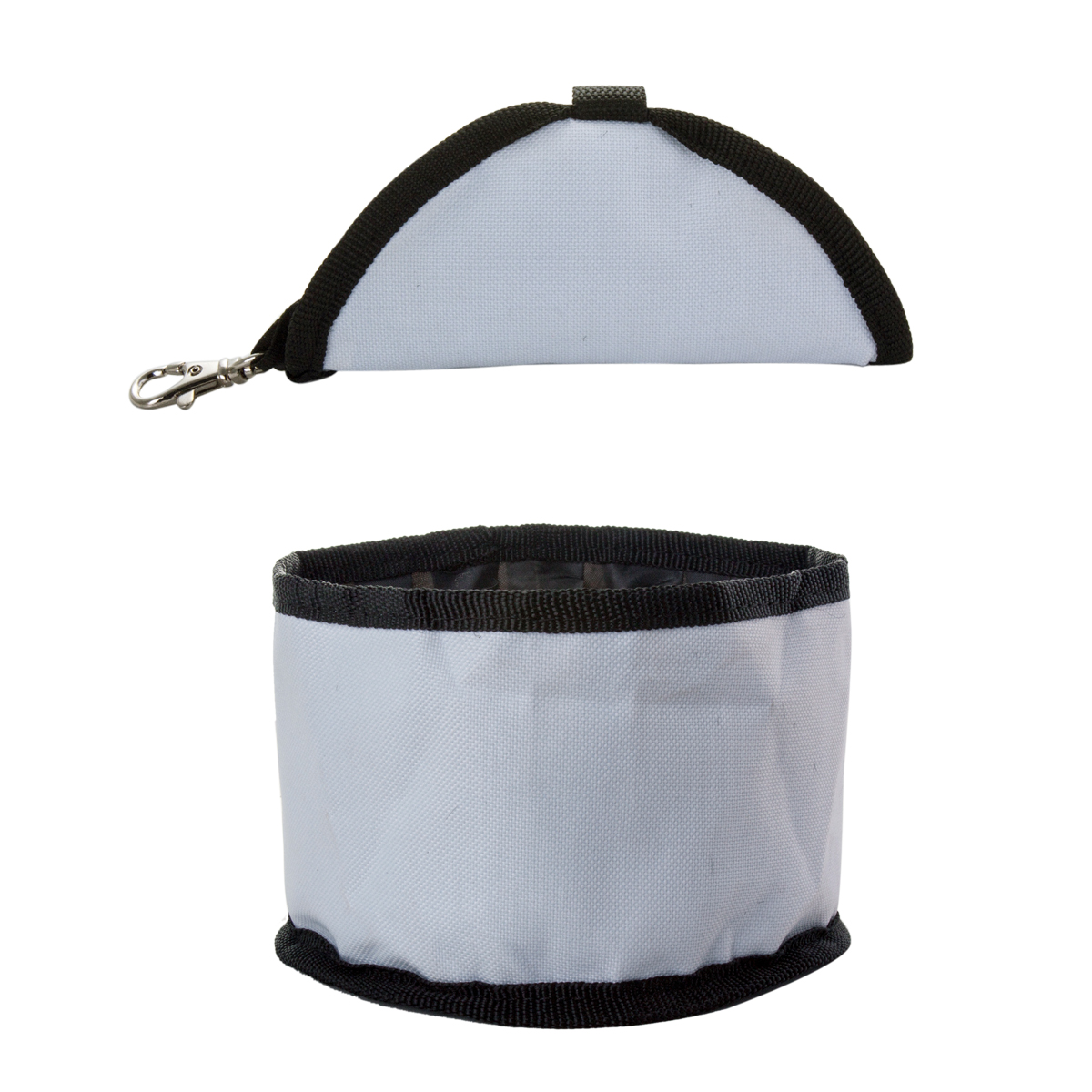 600D Poly Folding Pet Travel Bowl w/hook 15