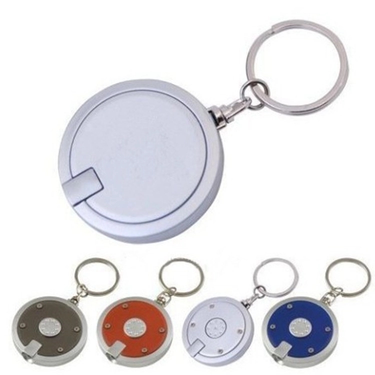 Round Shape LED Keychain 3