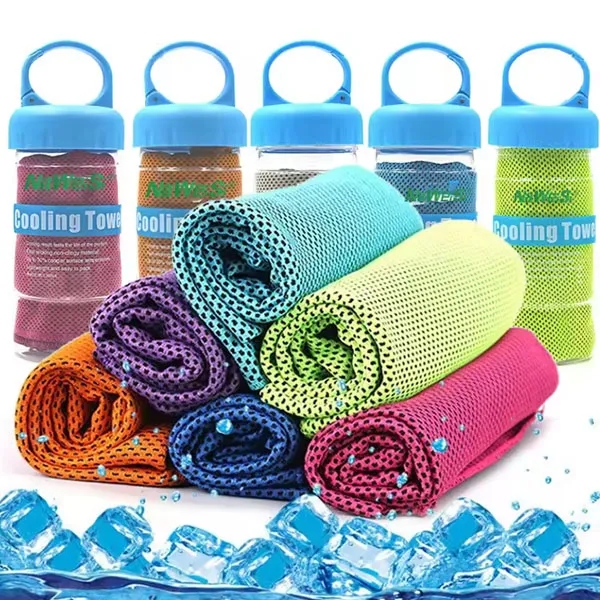 Cooling Towel in Carabiner Case 2