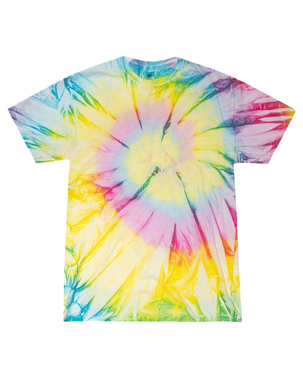 Unisex Multi-Color Tie-Dyed T-Shirt - 1000 218