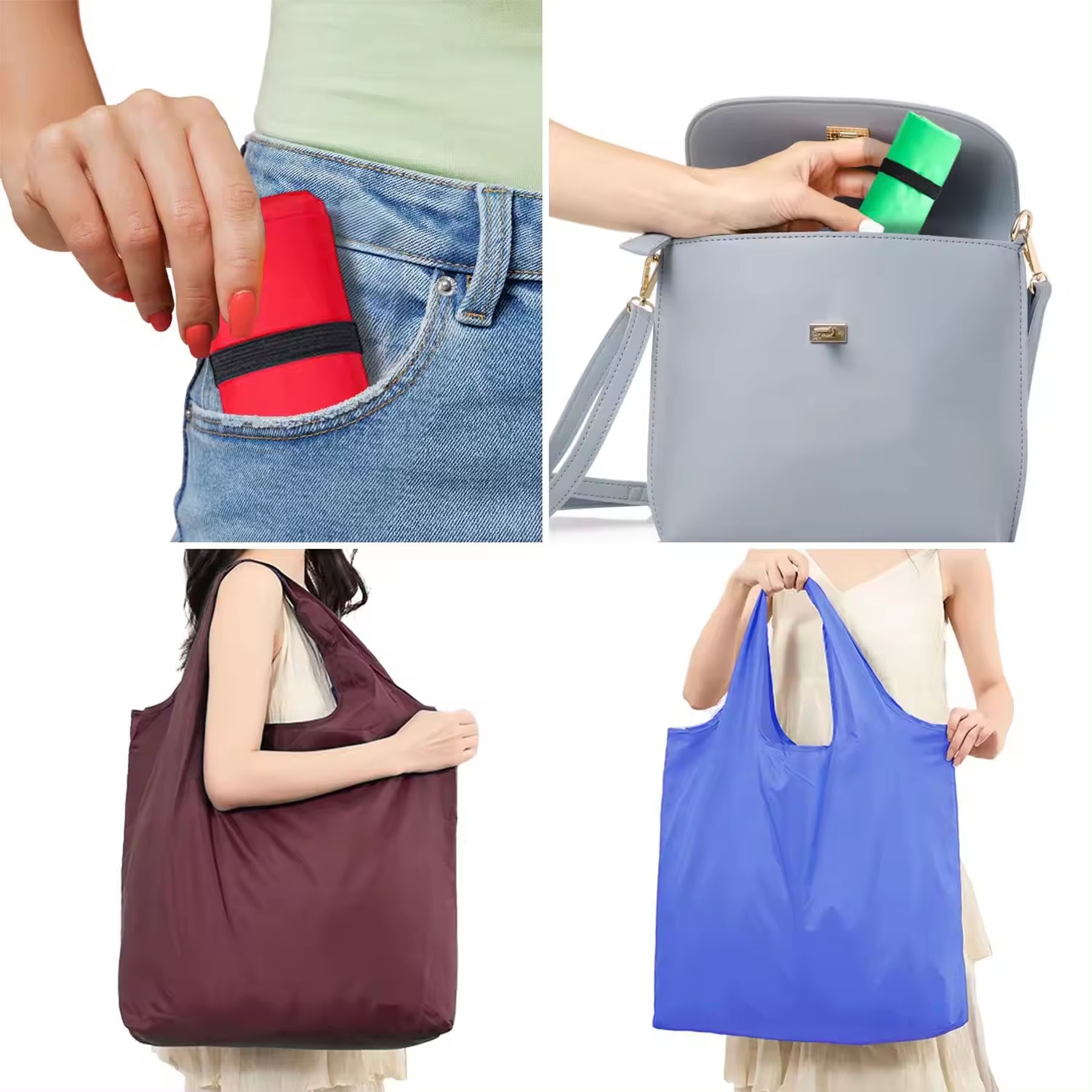 Reusable Grocery Bag Eco Friendly Foldable Shopping Bag 2