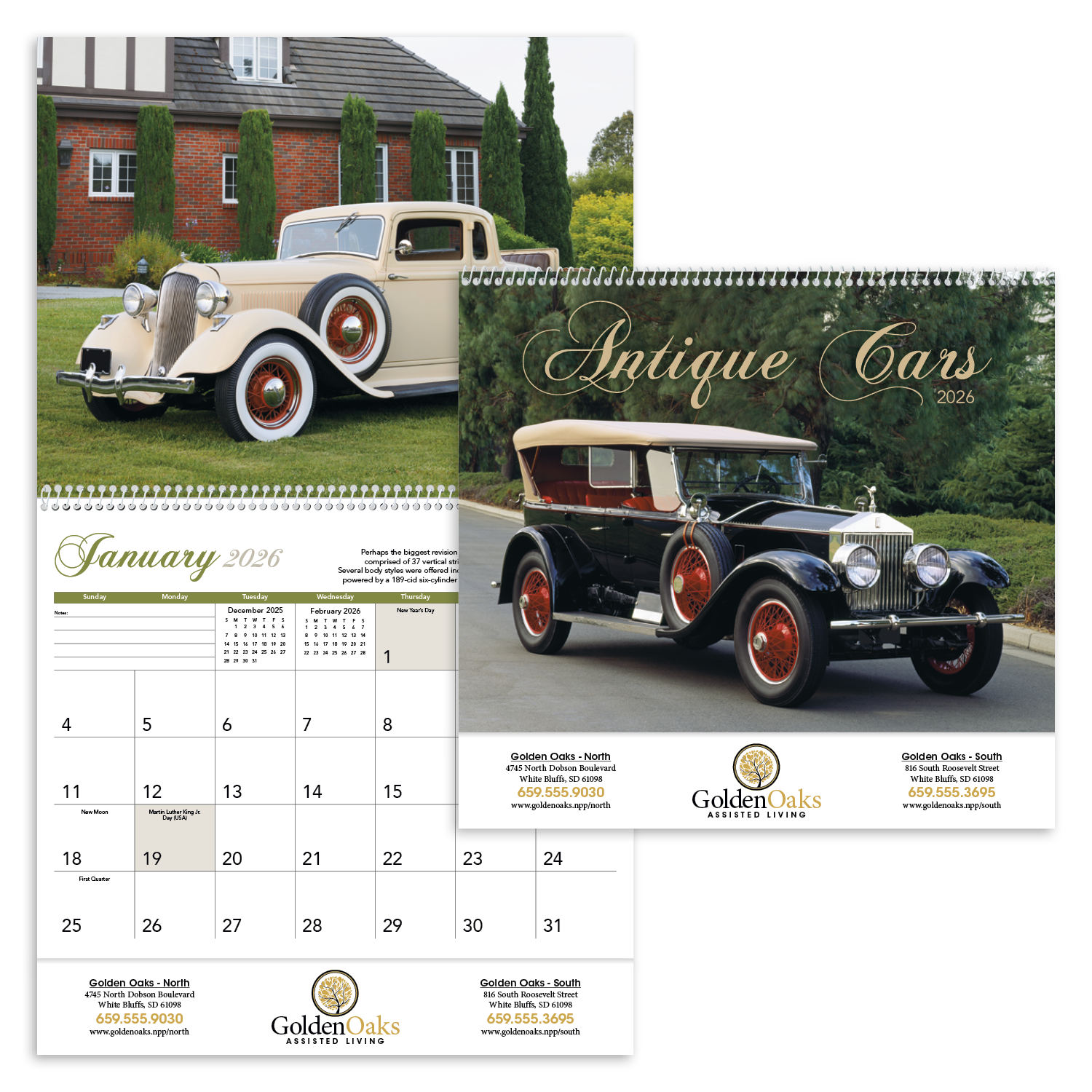 Triumph® Calendars Antique Cars Calendar 38