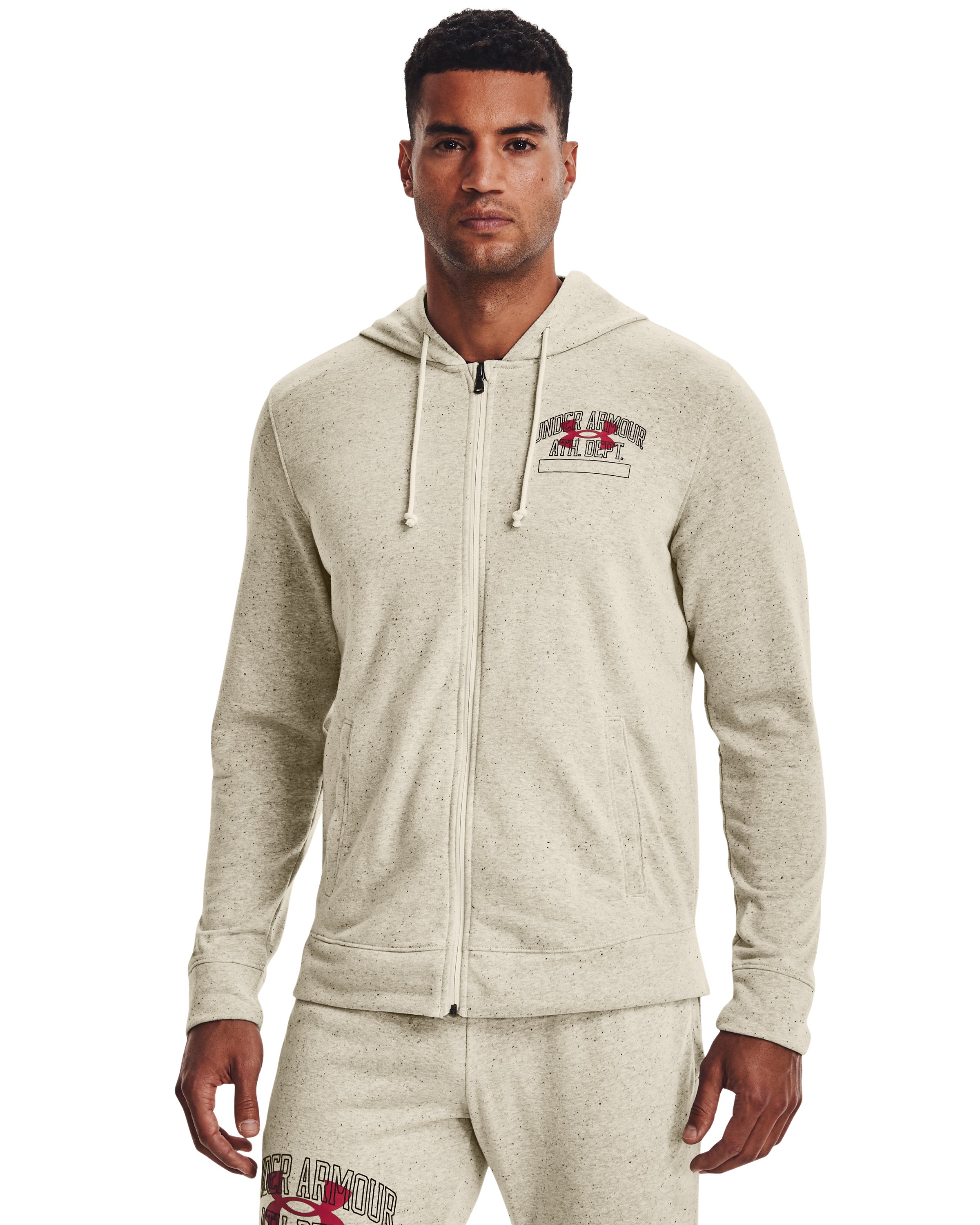 UA Rival Terry Athletic Department Men's Full-Zip Hoodie 3