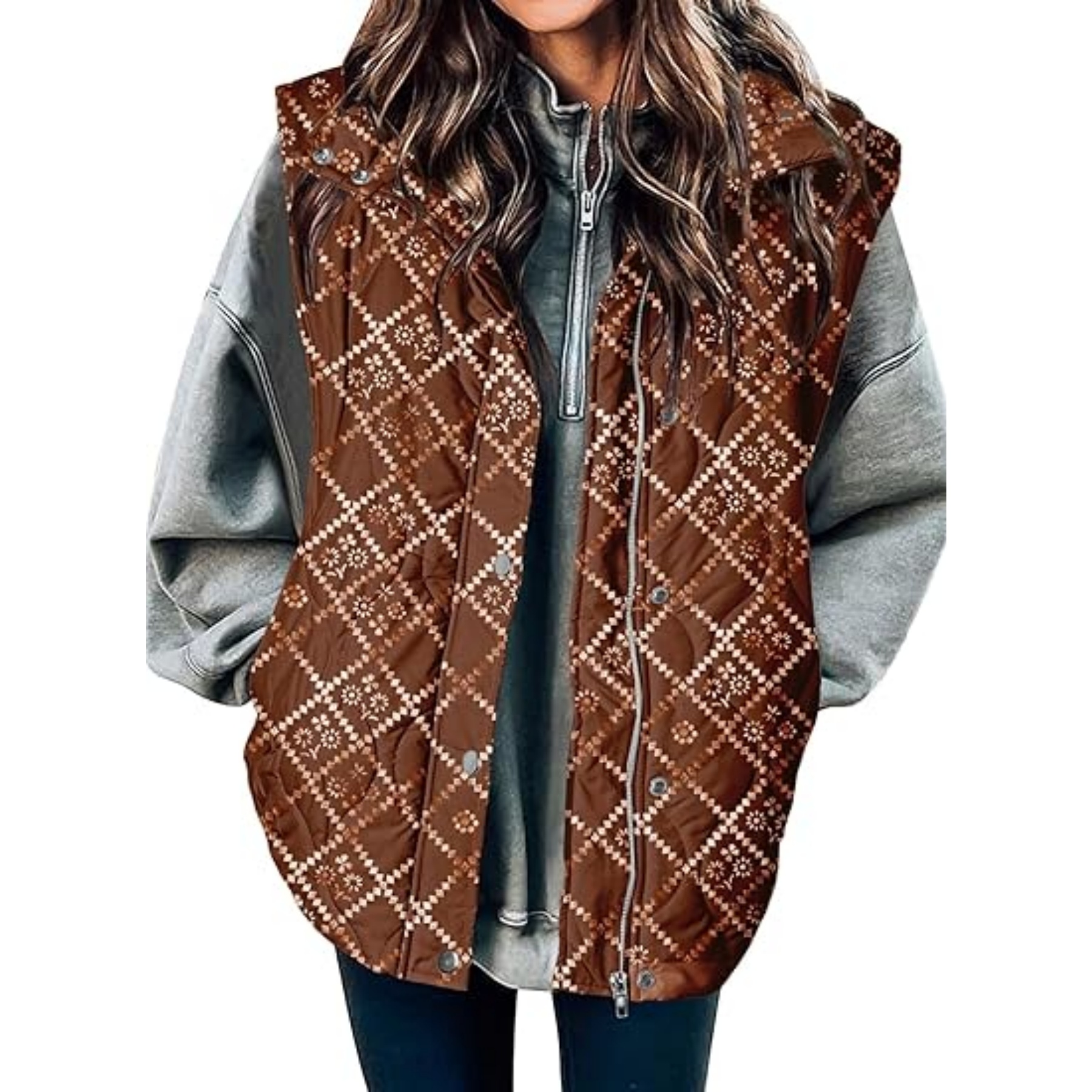 Women Lightweight Quilted Vest 36
