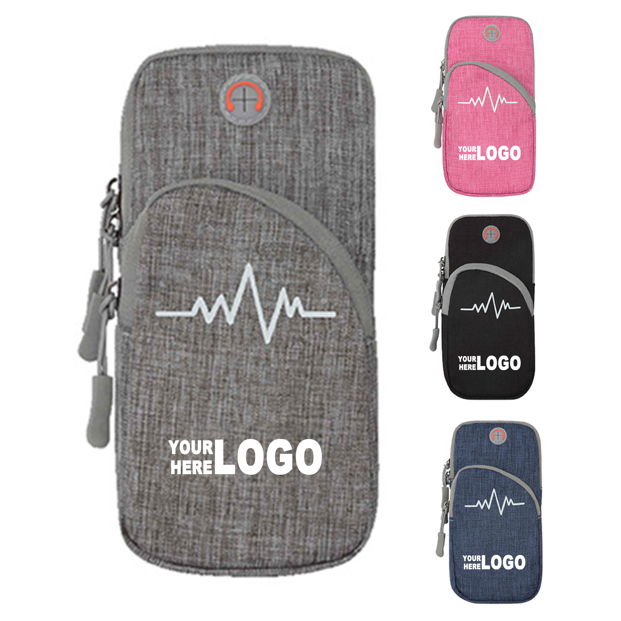 Custom Oxford Cloth Sports Armband Phone Holder 2