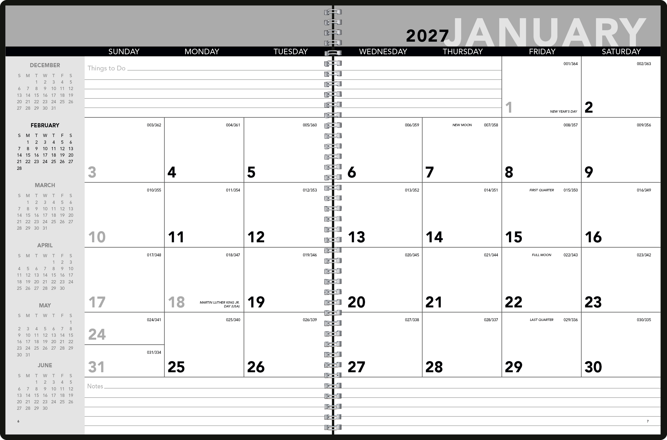 Triumph® Calendars Monthly Planner 141