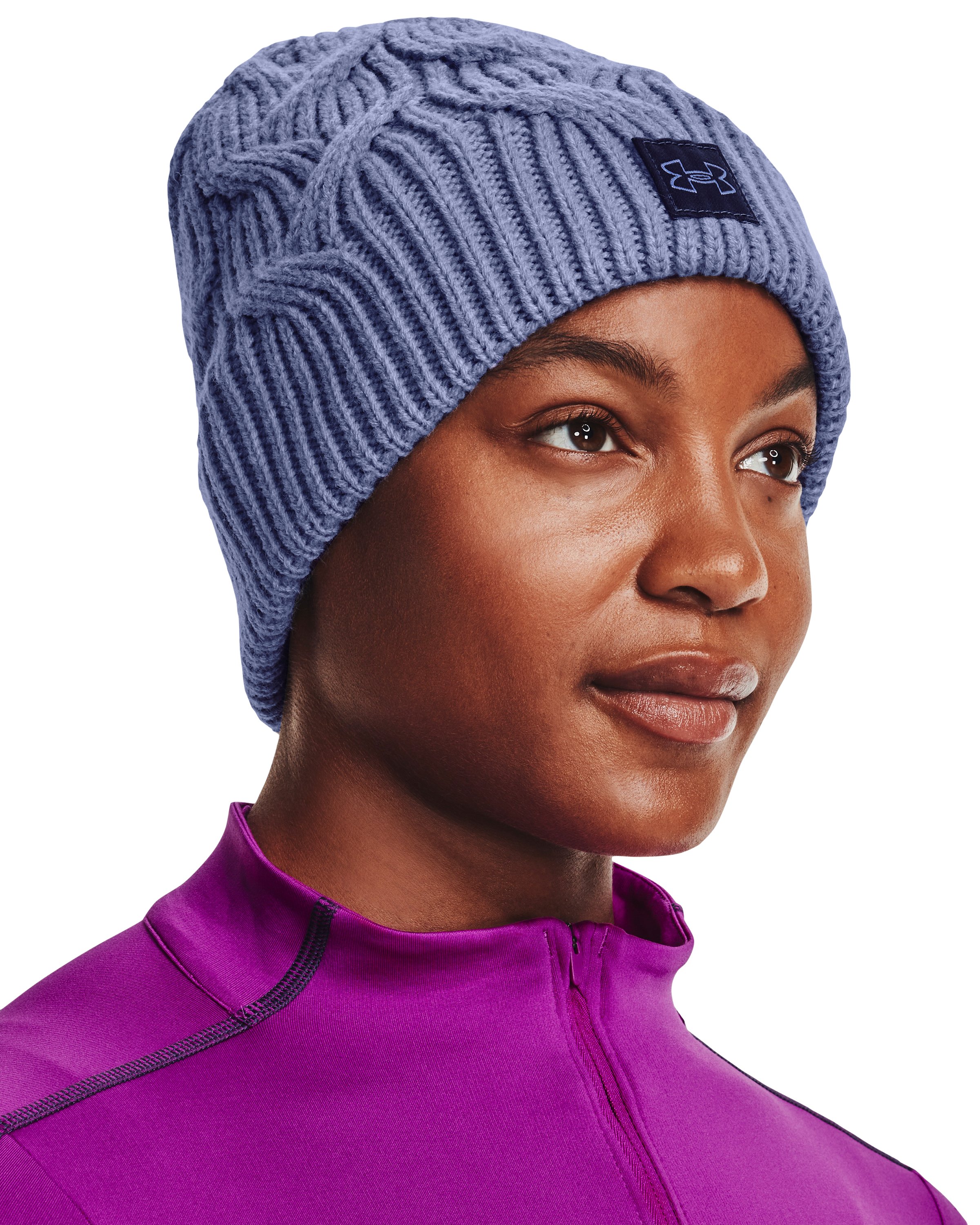 Women's UA Halftime Cable Knit Beanie 6
