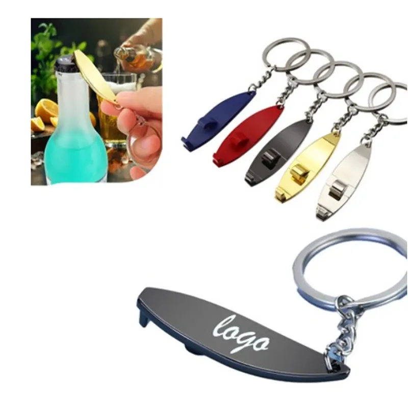 Surf Board Bottle Opener Keychain 5