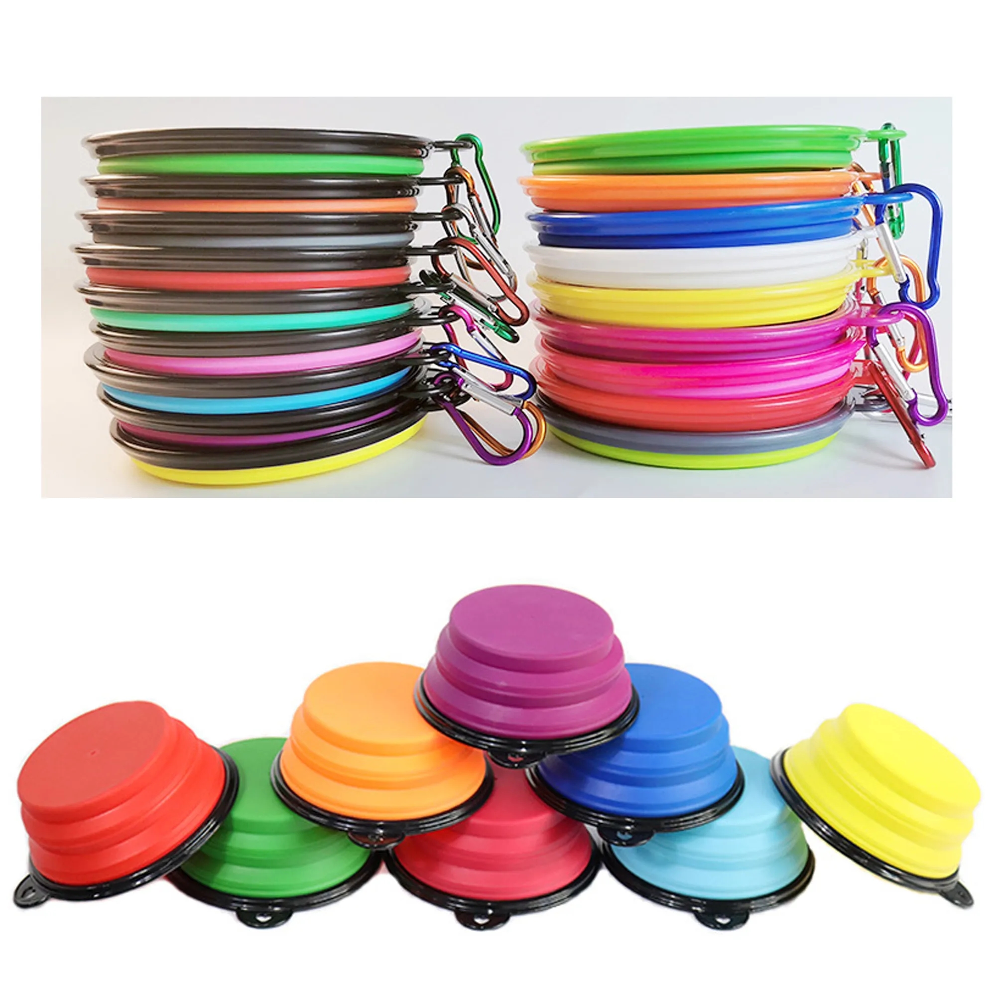 Collapsible Dog Bowls for Hiking Travel 3