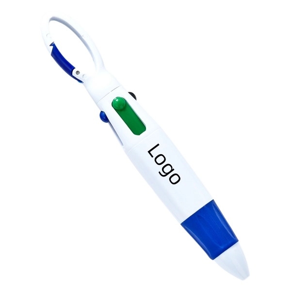 4 Color Carabineer Fashionable Ballpoint Pen 5
