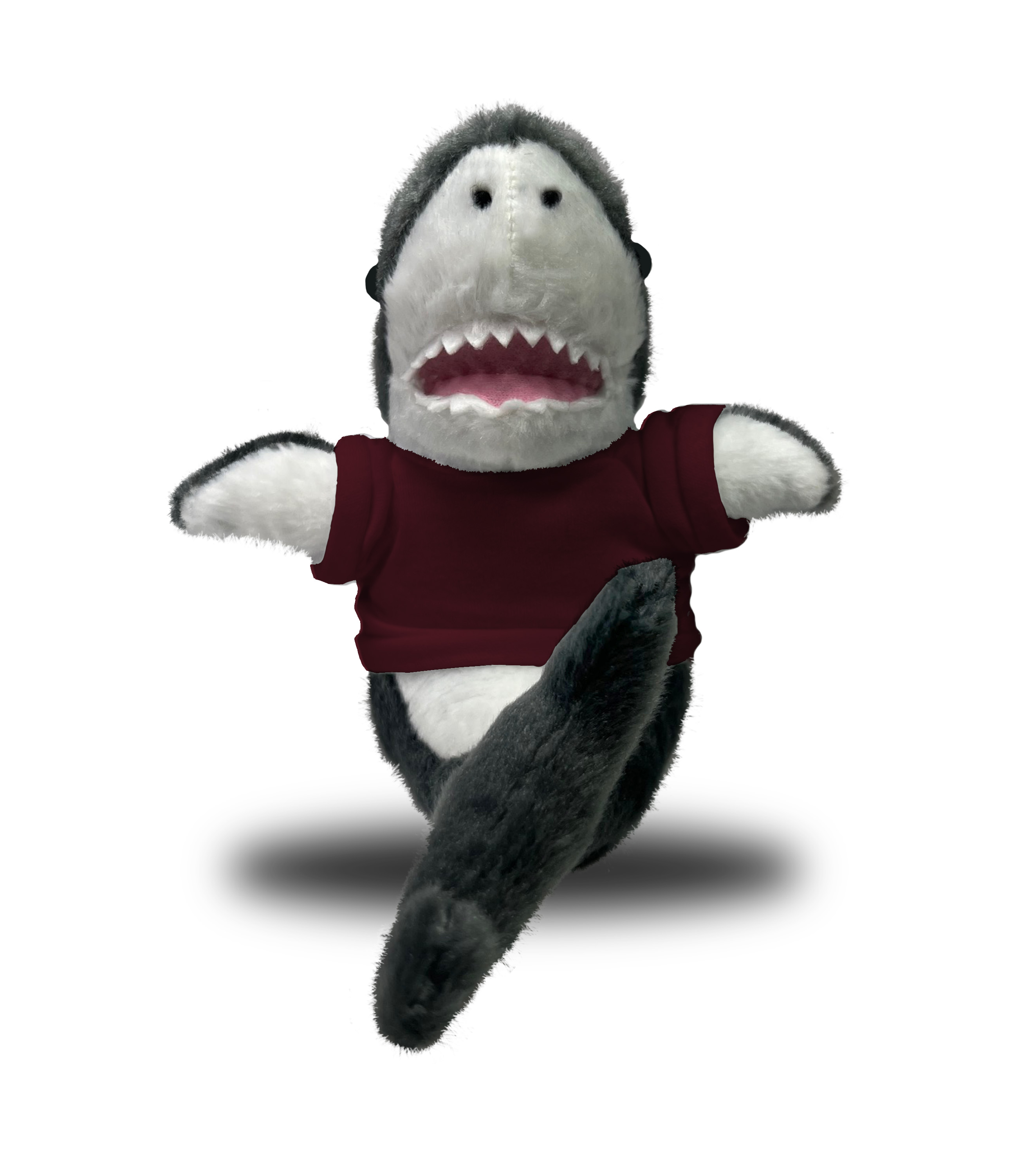 Plush Sitting Great White Shark 18