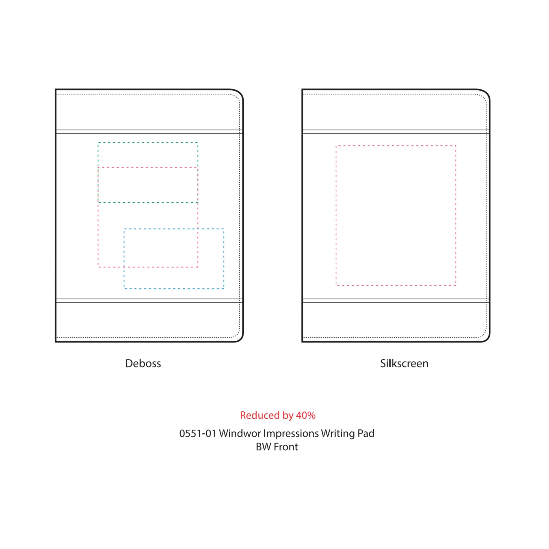 FSC® Mix Windsor Impressions Writing Pad 14