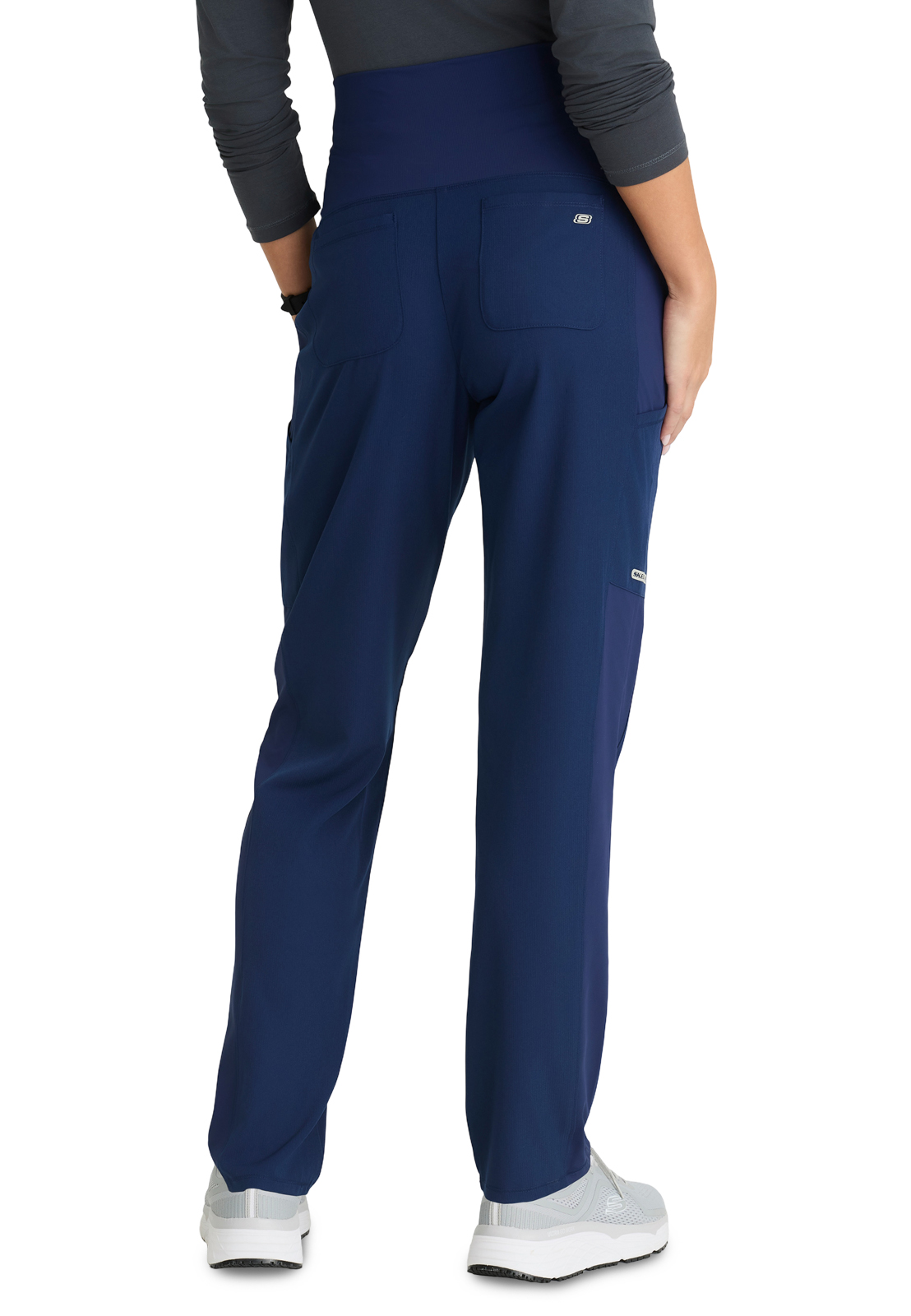 Skechers - Women's Seven-Pocket Knit Waistband Nurture Maternity Scrub Pant 5