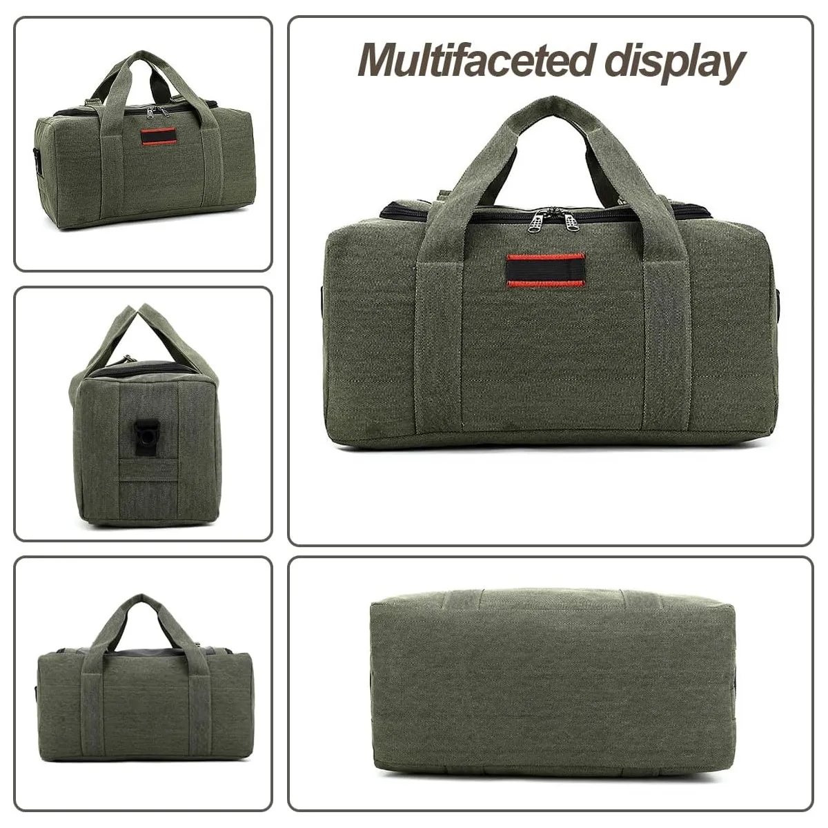 Canvas Duffel Bag Travel 4