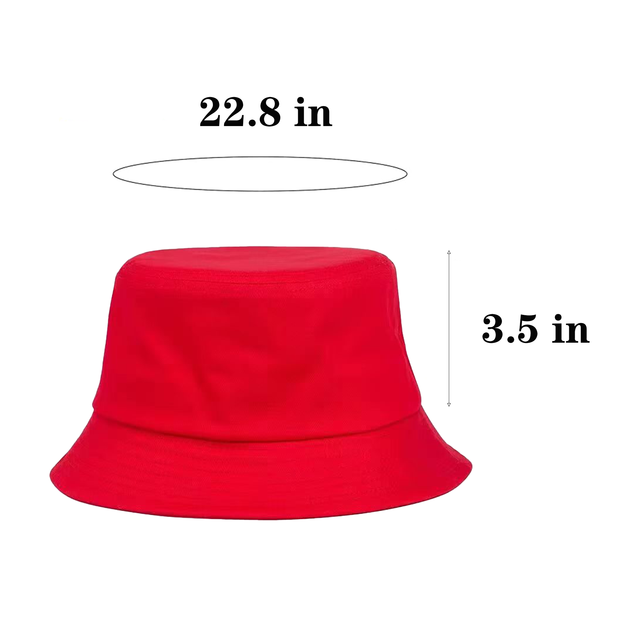 Full Color Cotton Bucket Hat Sun Hat 2