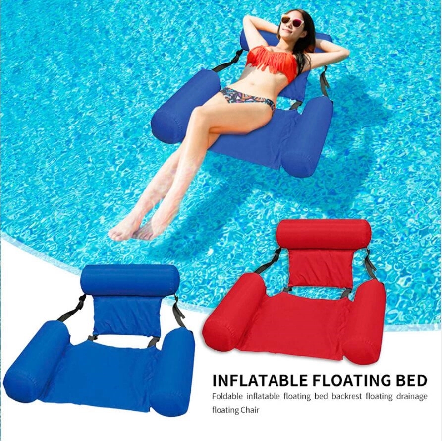 Inflatable Water Hammock Pool Float Bed Lounger Chair Drifte 2