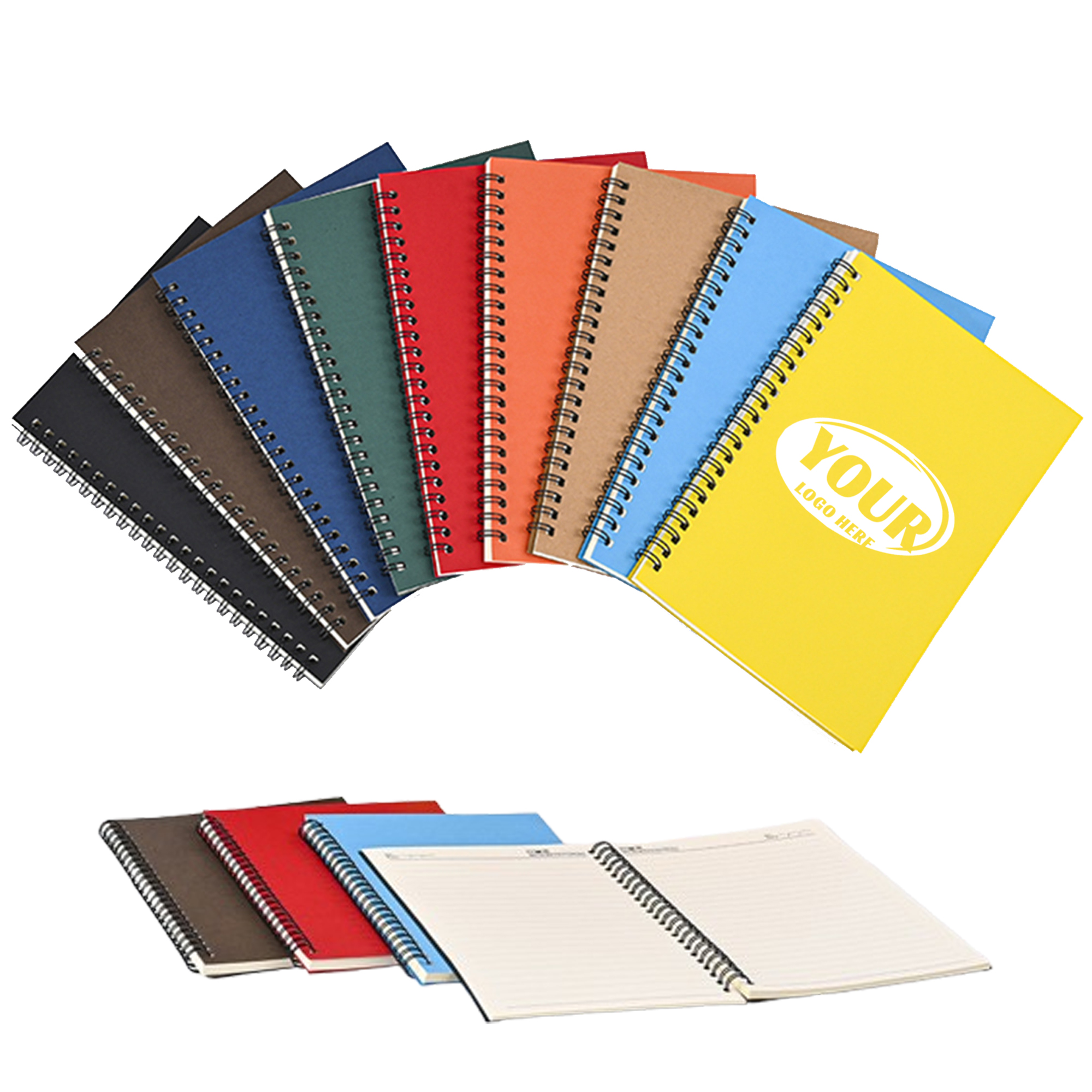 A5 Lined Spiral Notebook 4
