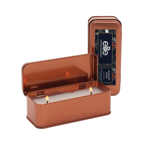 2.25 oz. Scented Copper Rectangular Candle 4