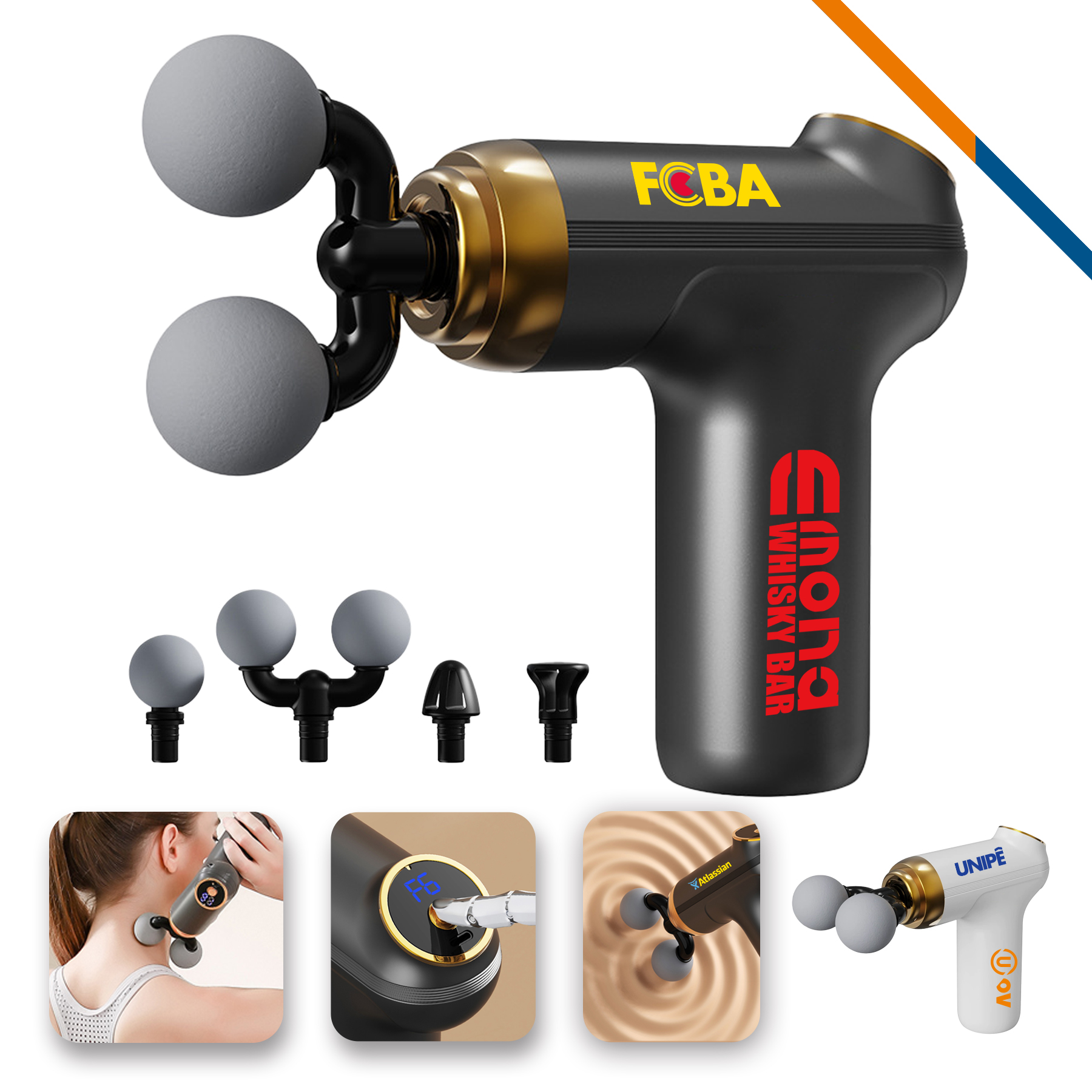 Rilum Double Heads Massage Gun 1