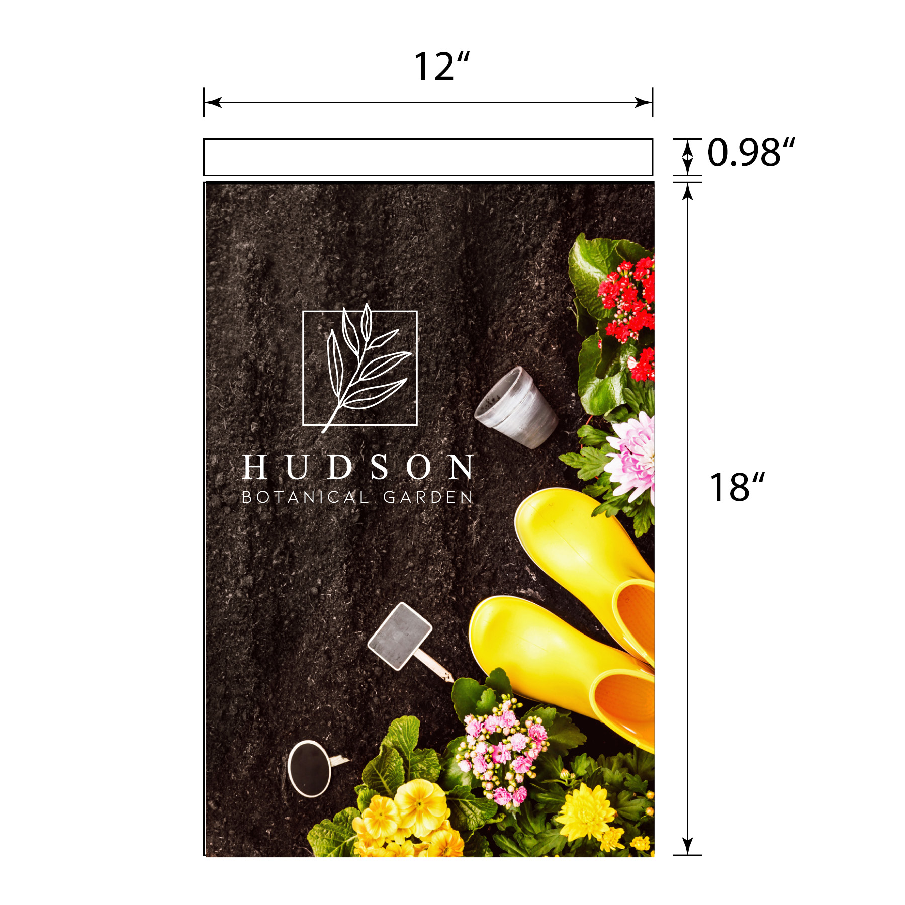 DisplaySplash Garden Flag - Single Sided 3
