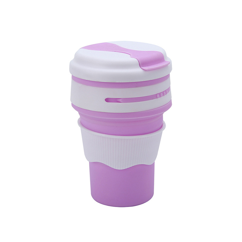 12oz. Portable Silicone Water Cup 6