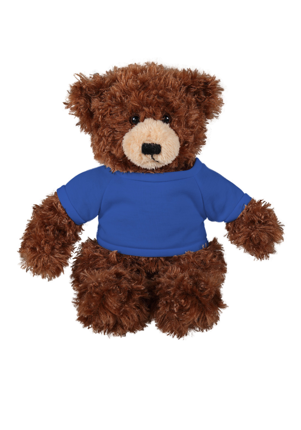 soft plush Chocolate Brandon Bear with t-shirt 7