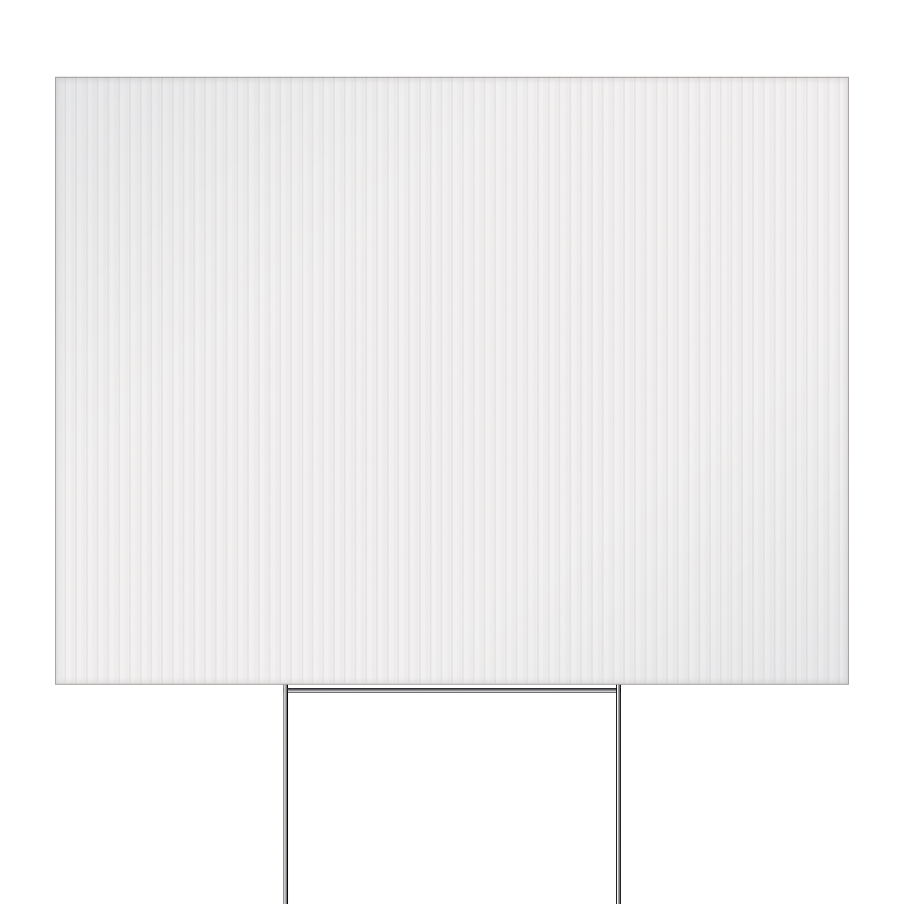 Large Corrugated Yard Sign - Full Color - 2 Sides 5