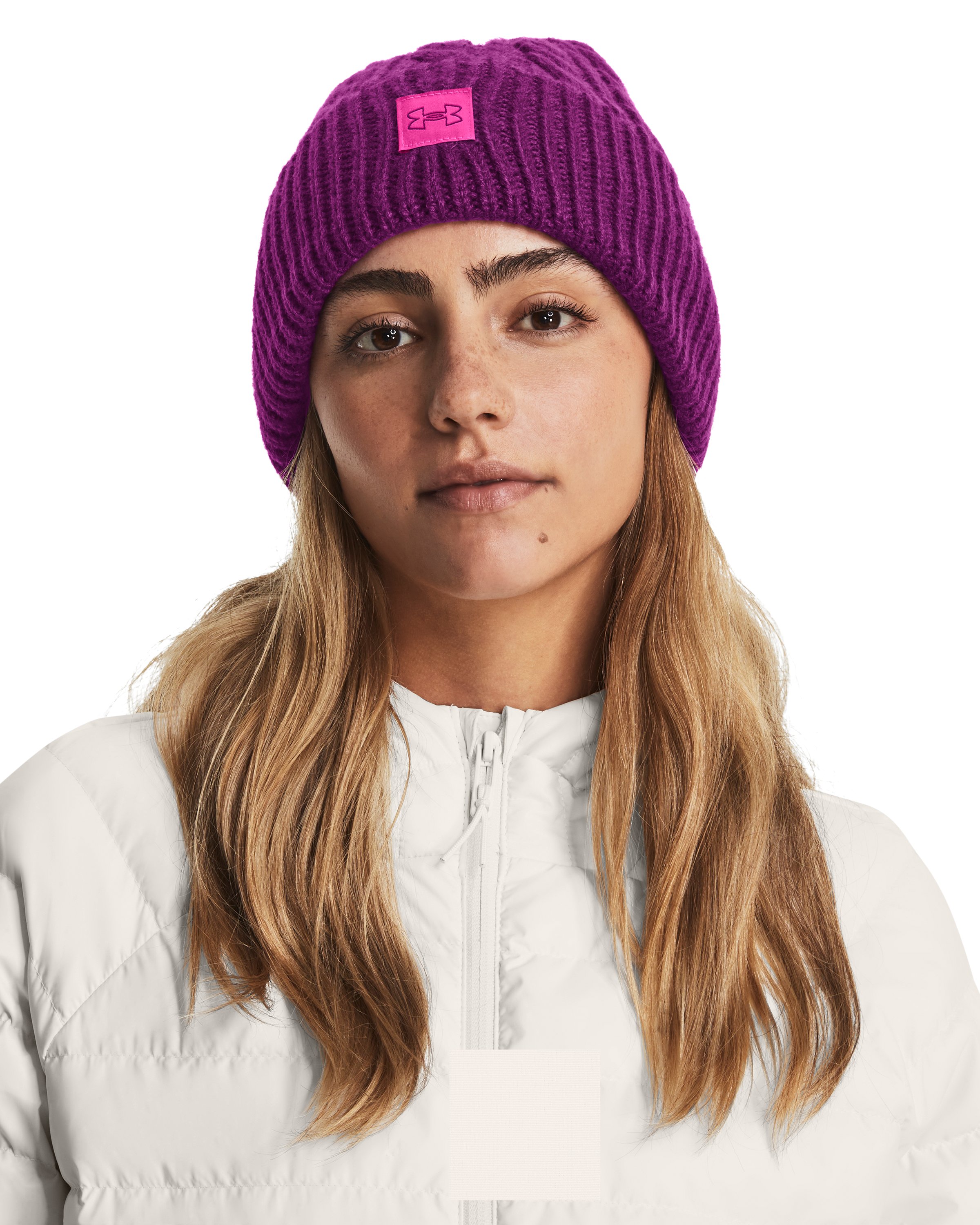 UA Halftime Cable Knit Women's Beanie 7