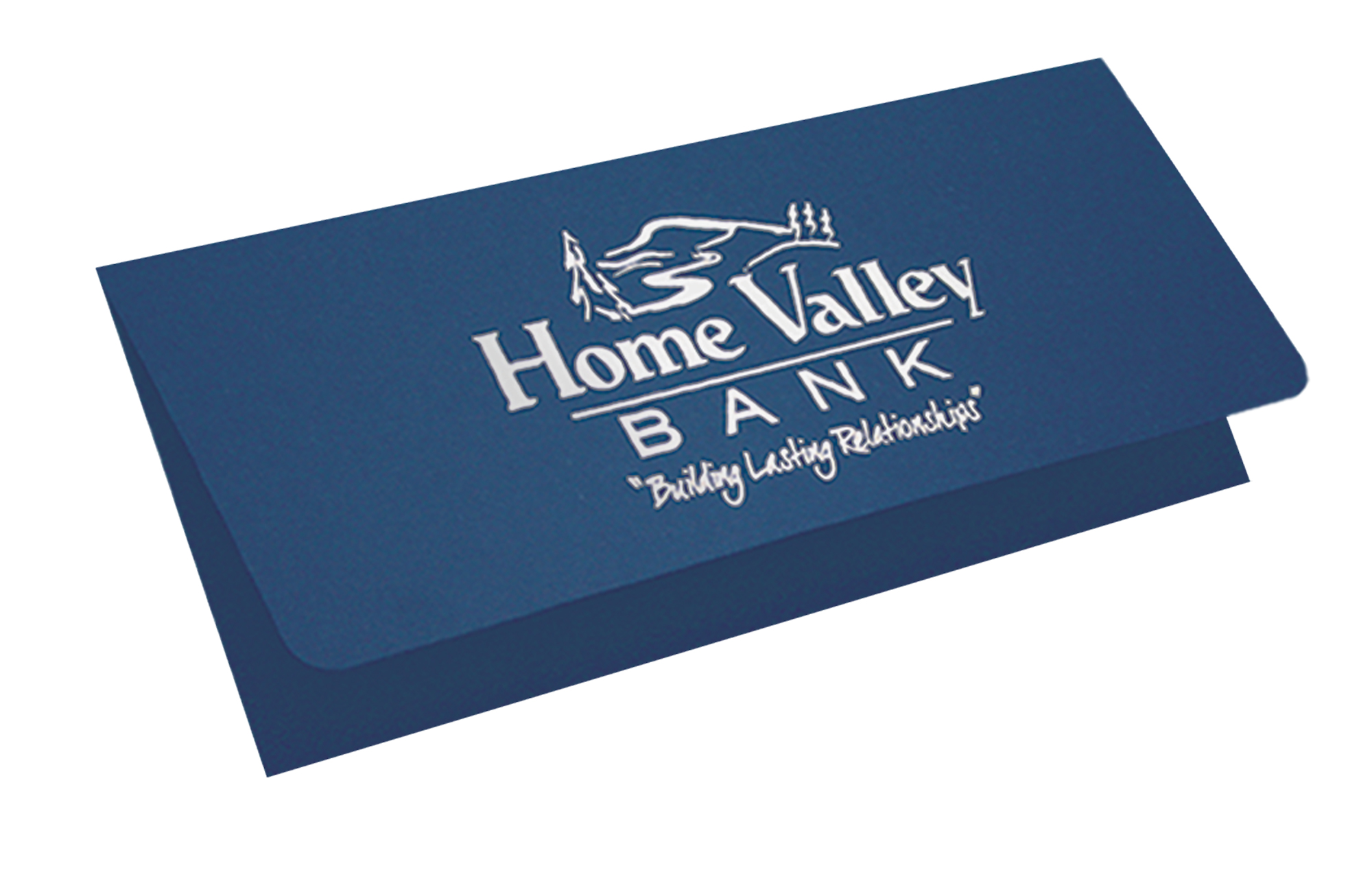 Document Folder Foil Stamped on Premium 100 lb. Linen Stock (4-1/2" x 10-1/4") 2