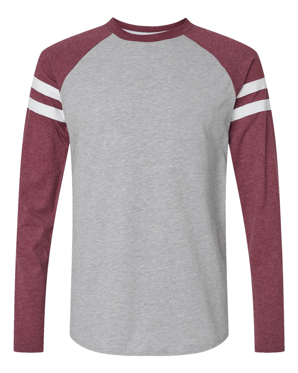 Unisex Fine Jersey Mash Up Long Sleeve Tee - 6934 41