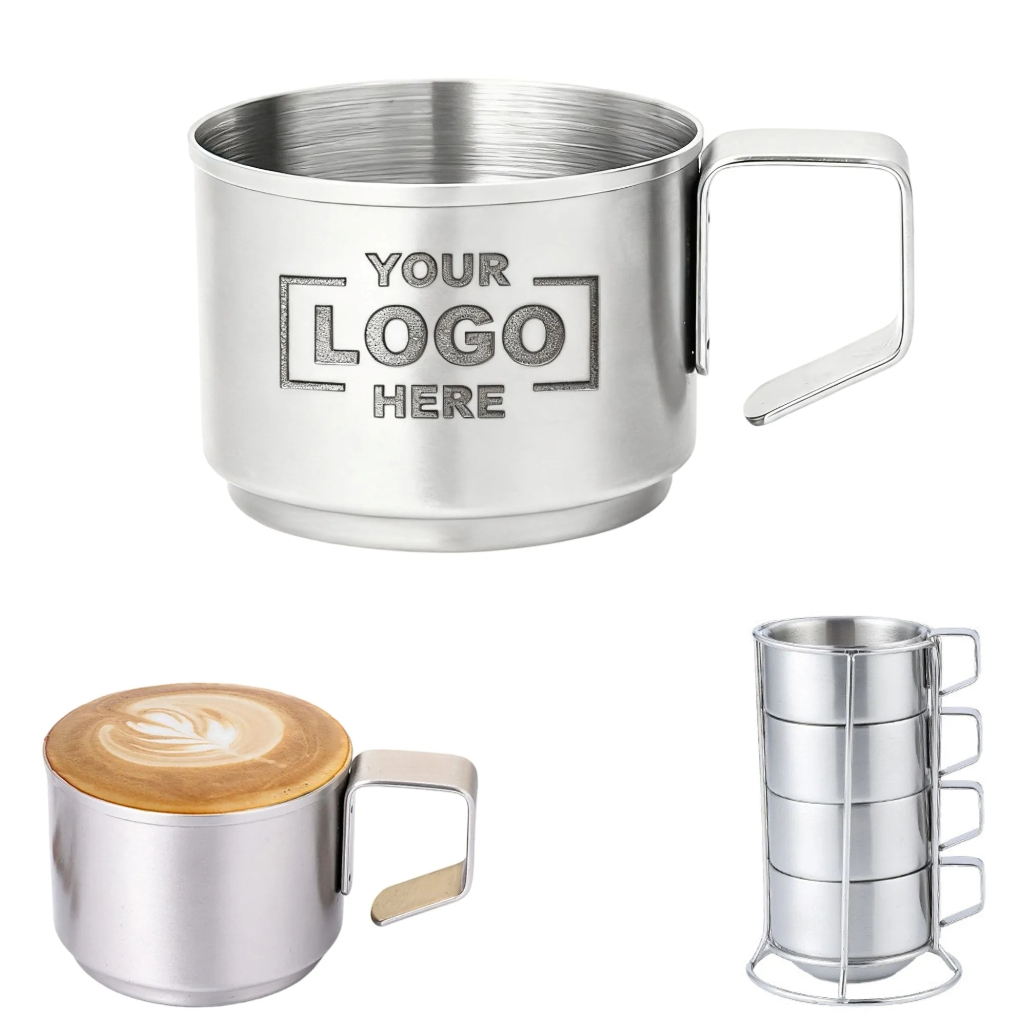 4.5oz Stainless Steel Coffee Cup