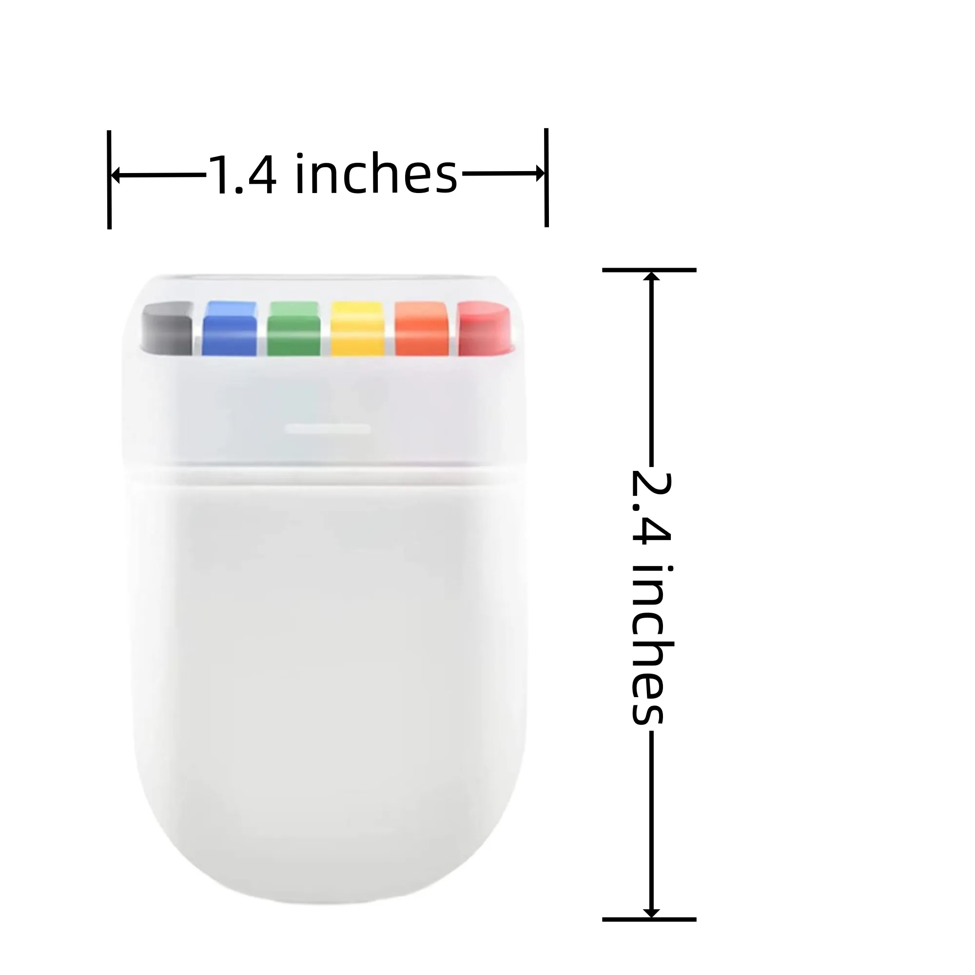 Face Paint Rainbow Fan Brush MOQ20 3