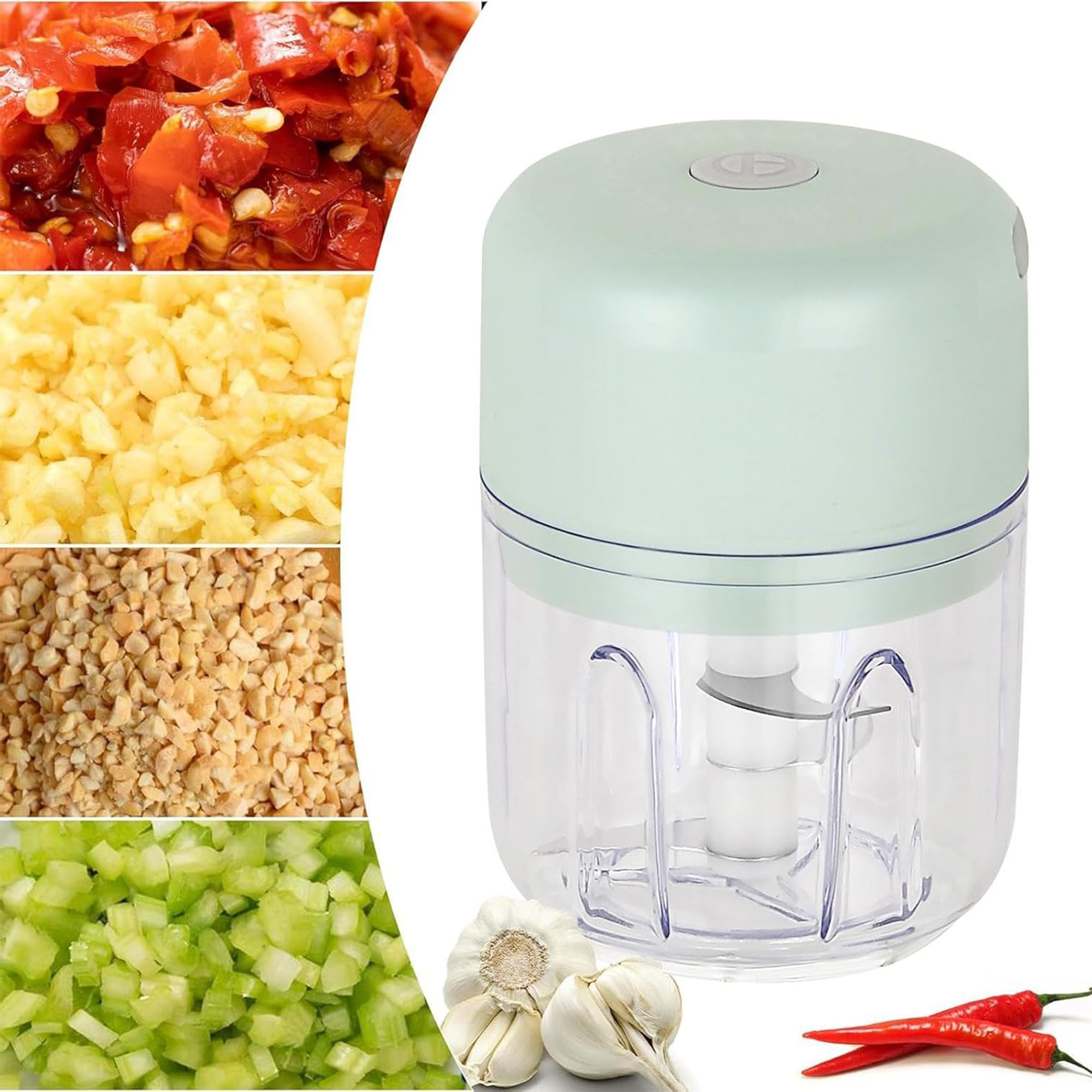 Portable Electric Garlic Chopper 2