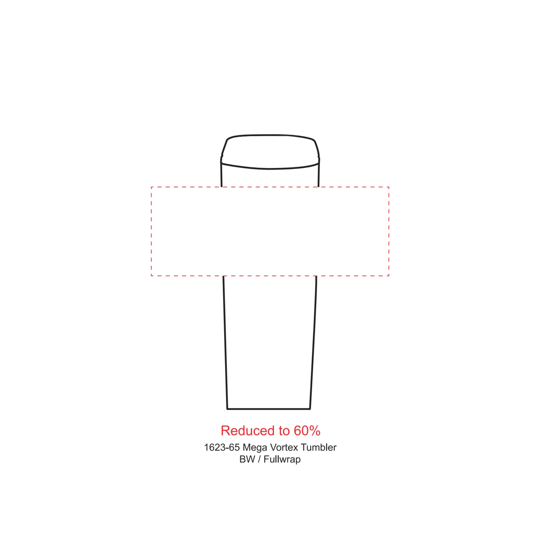 Mega Vortex Tumbler 24oz 12