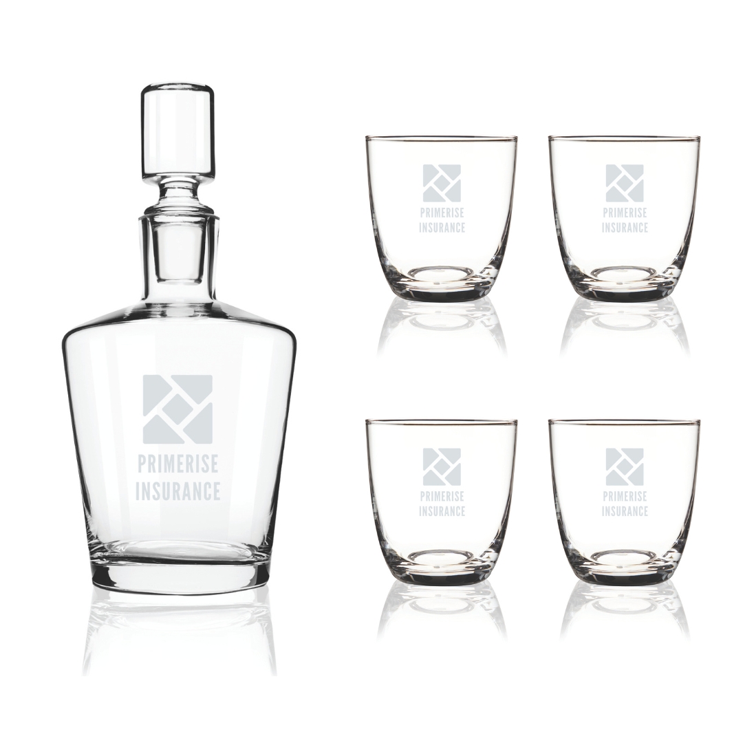 True® Liquor Decanter Gift Set