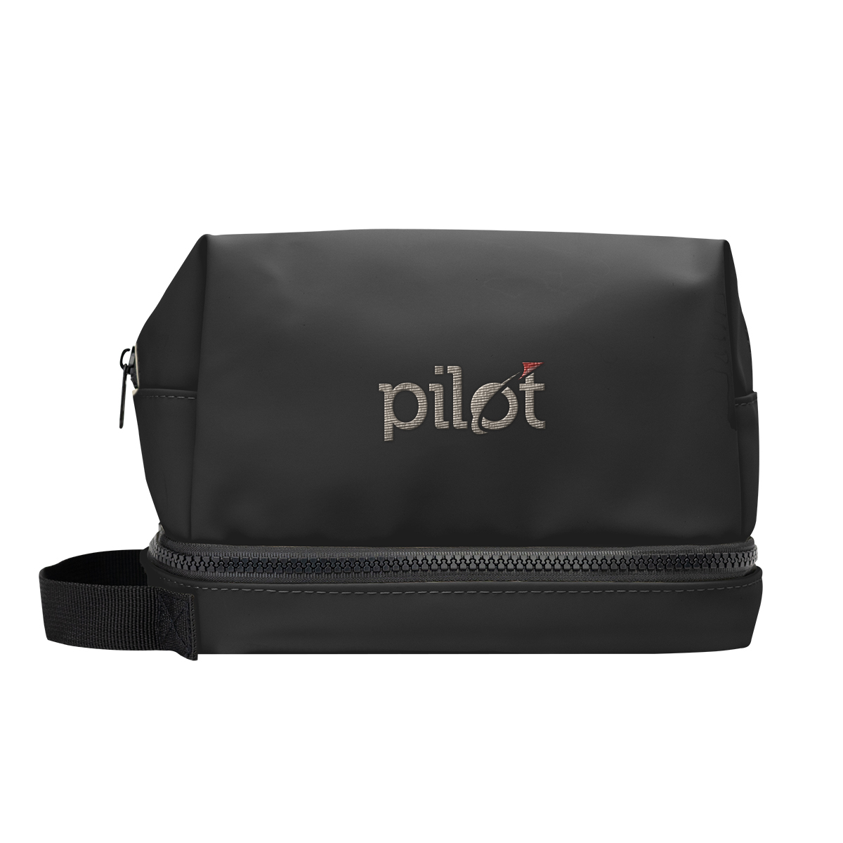 Hudson rPET Leatherette Toiletry Bag 1