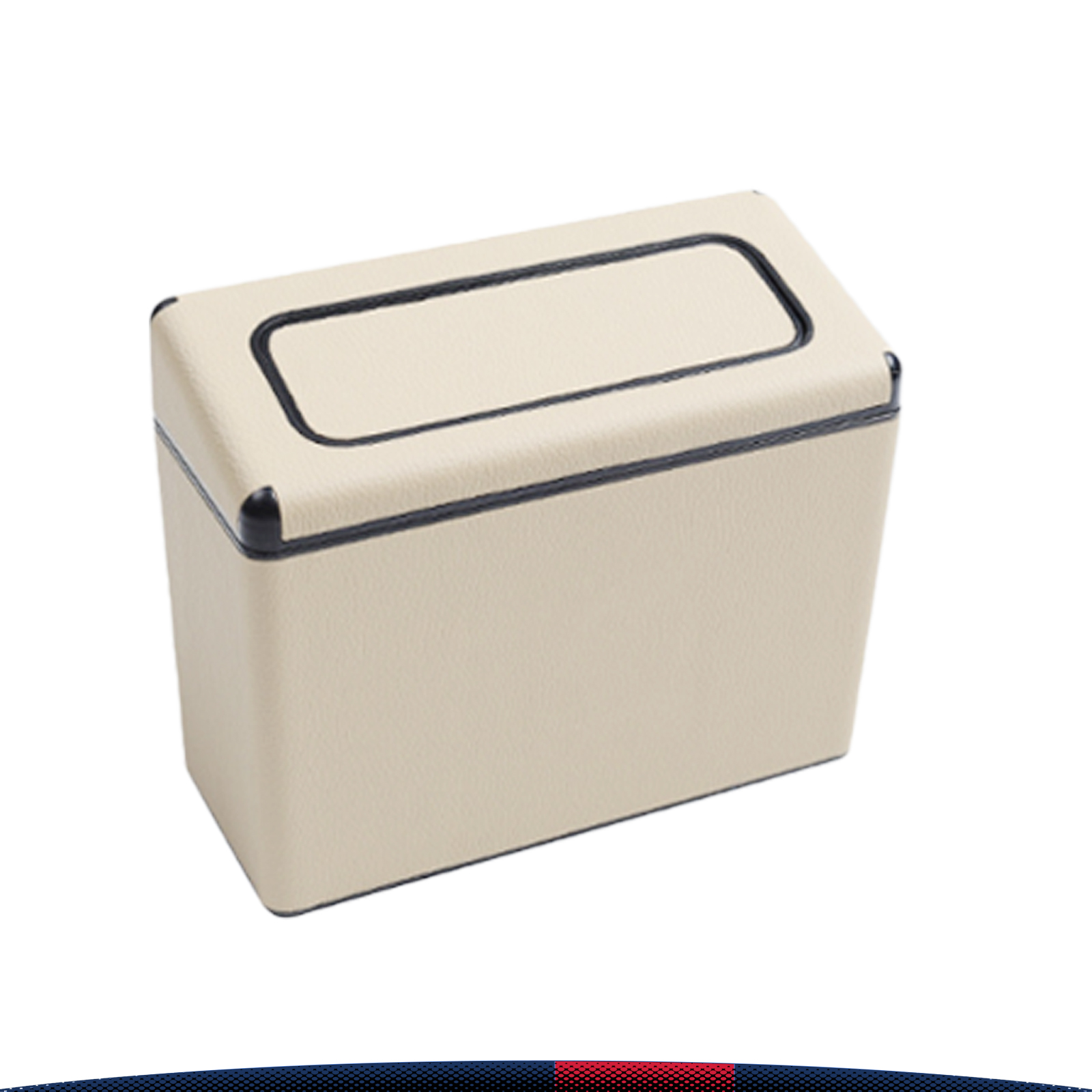 Leather Trash Can 2