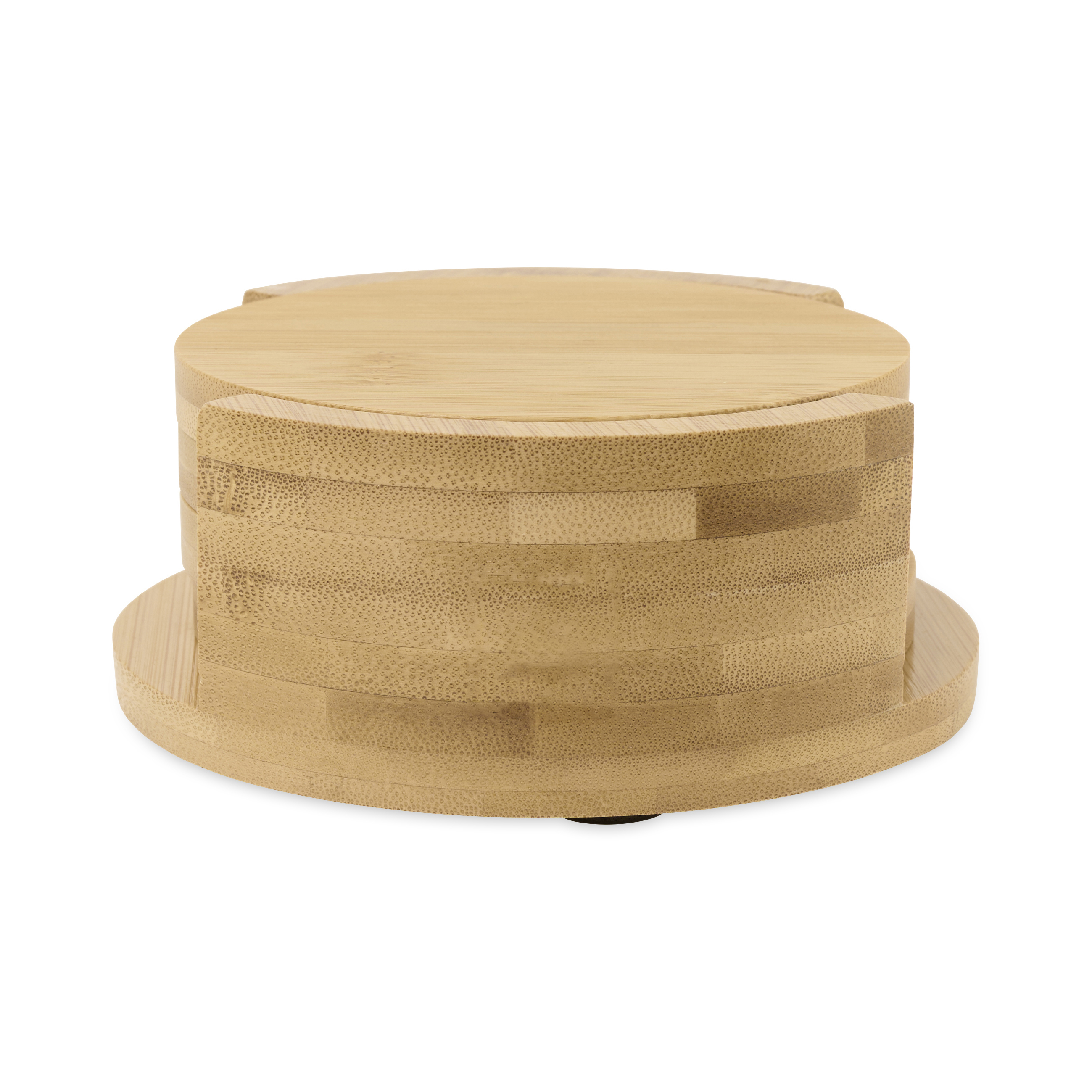 Bamboo Coaster Set 5