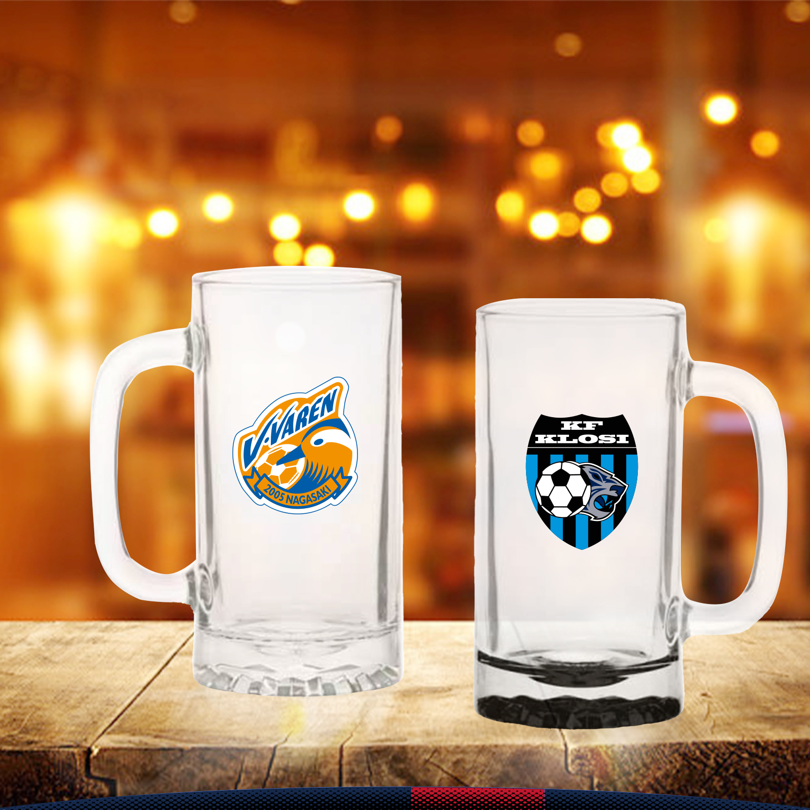 16 oz. Libbey Tankard Starburst Beer Mugs 3