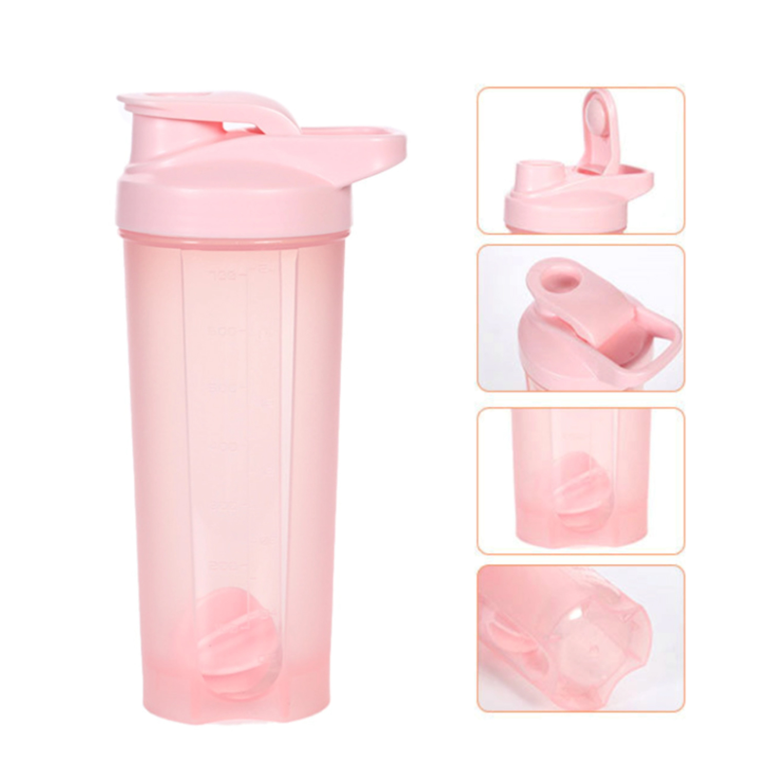 24oz Plastic Sports Shaker Bottle 8