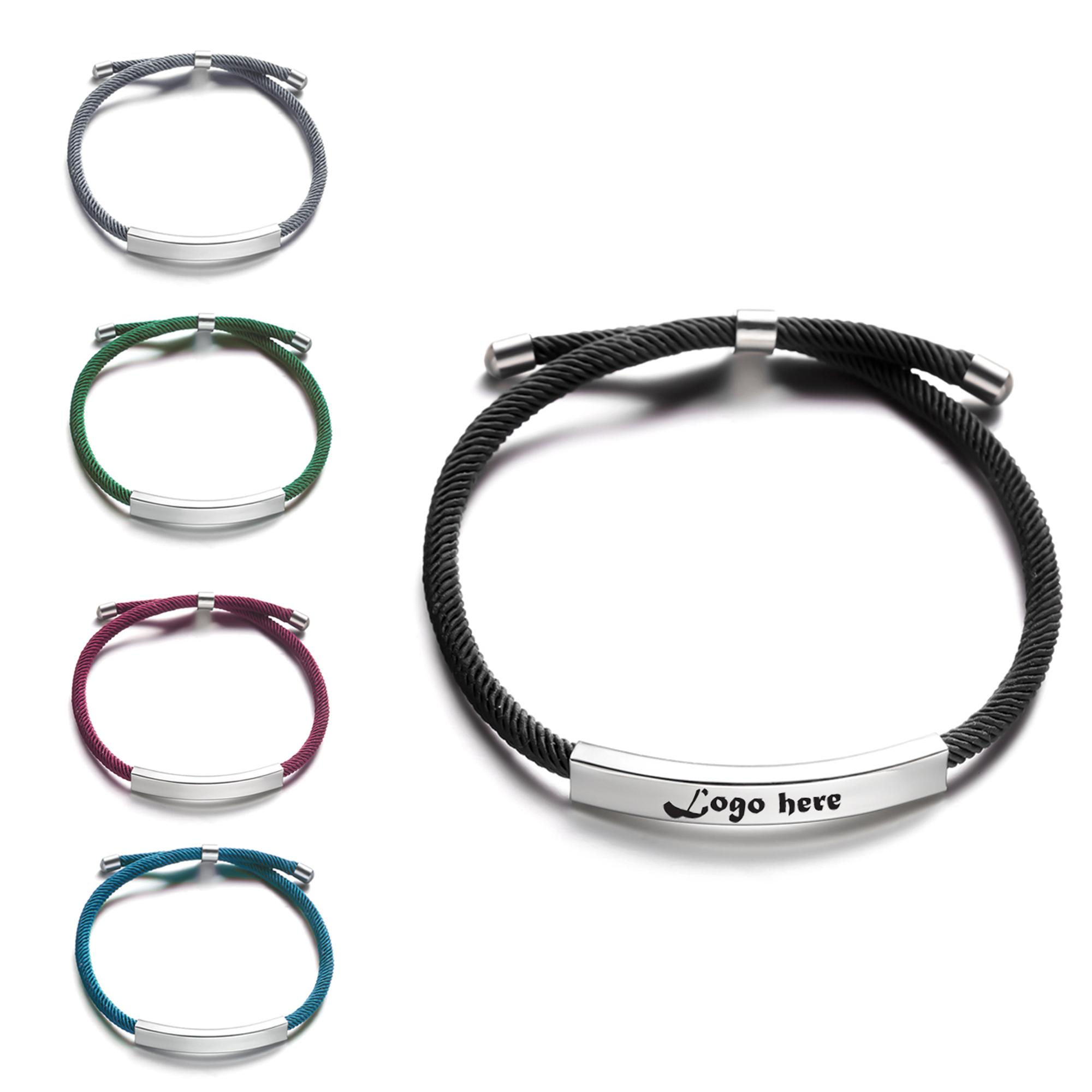 Stainless Steel Woven Bracelet 2