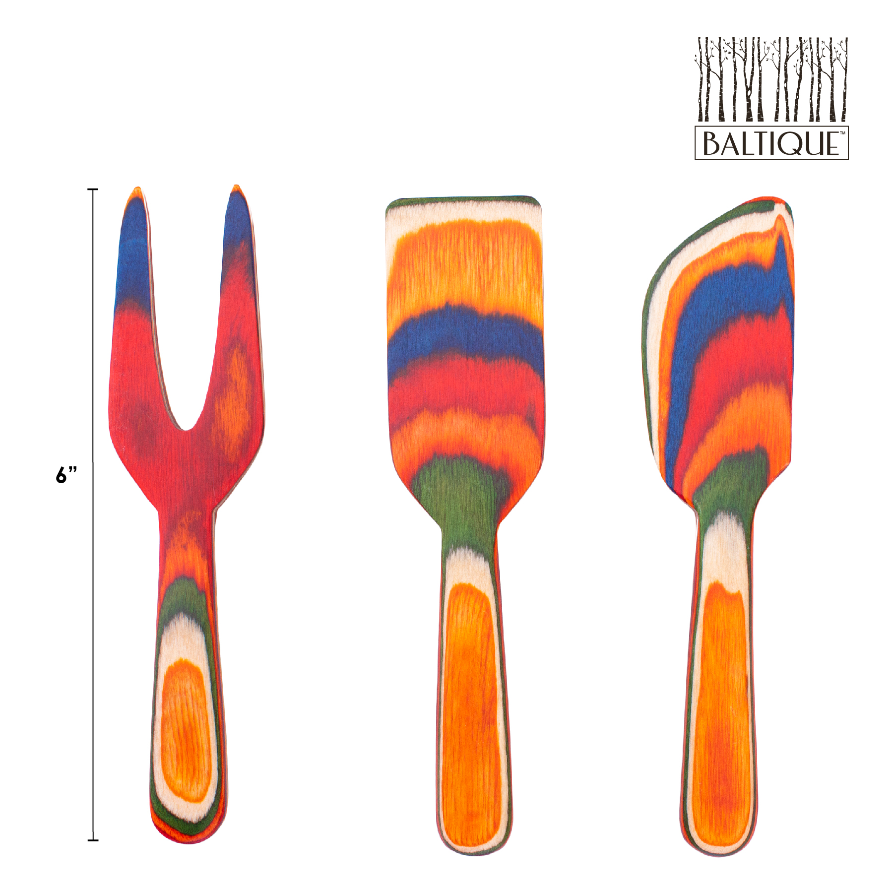 Baltique® Marrakesh 3-Piece Cheese Tool Set 2