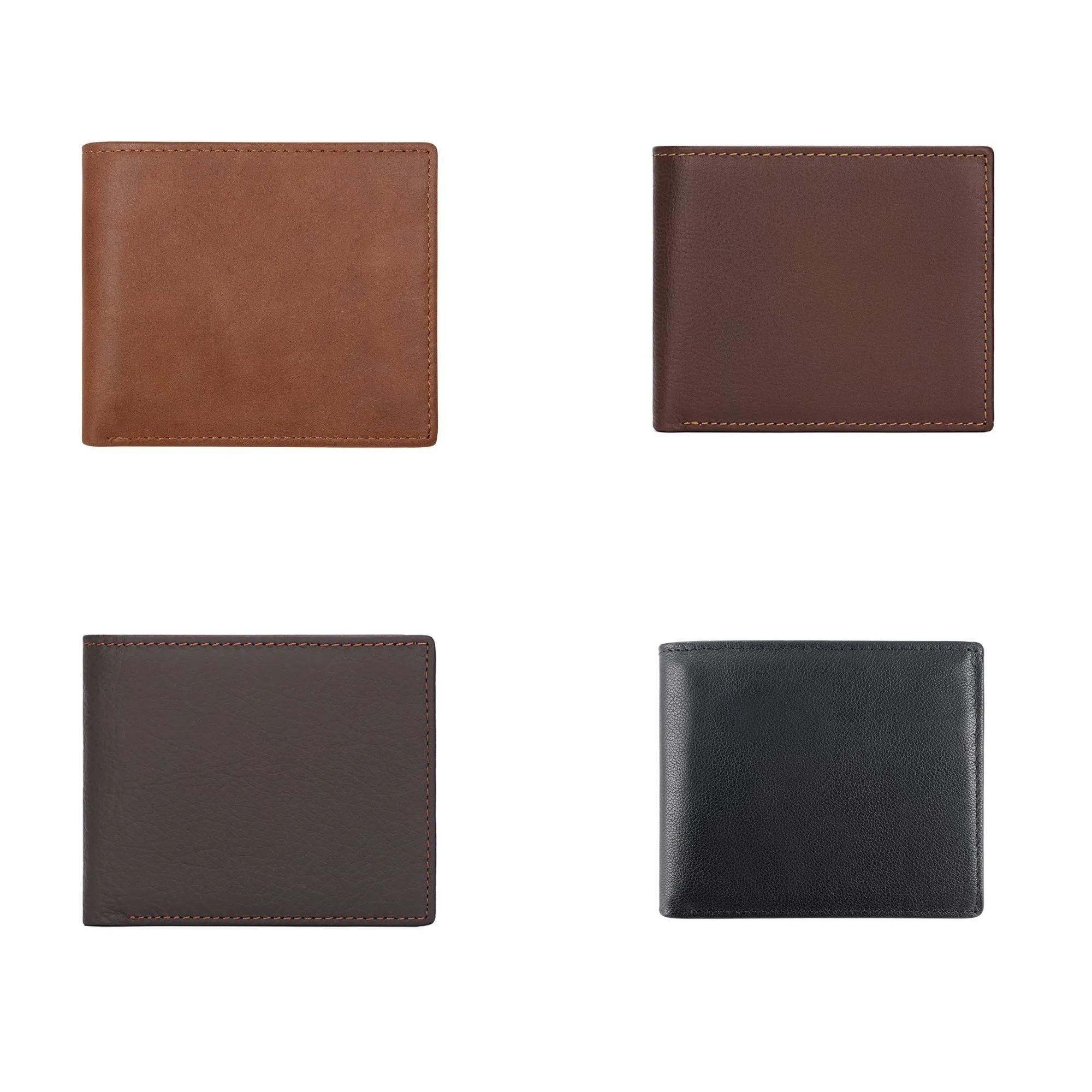 Cowhide Multi Card Wallet Card Case 5